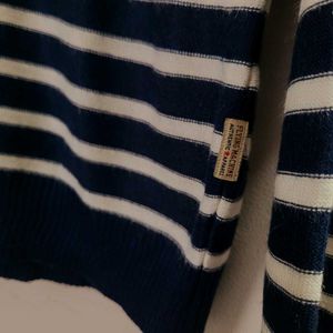 Flying Machine Striped Pullover Sweater