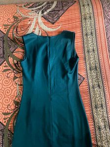 Green Thick Fabric Dress