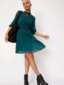 MAX Green Mini Dress