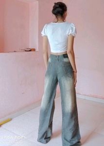Vintage Grey Bootcut Jeans 👖