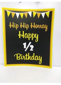 Half Birthday Celebration Kit