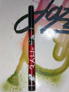 36H Jet Black Smudge-Proof Waterproof Eyeliner Pen