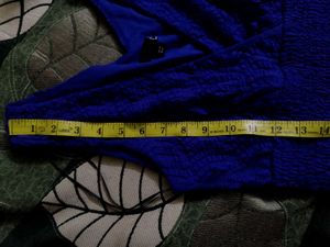 midi /mini blue  dress