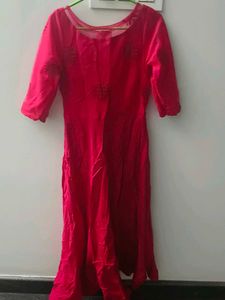 Elegant Red Kurta
