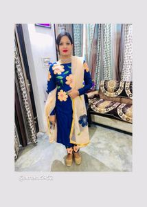 Plazo Suit With Lining