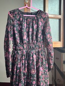 Floral Long Sleeve Dress