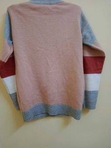 Sister Vibes Pink Sweater