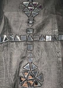 Mirror Work Party Wear Gown