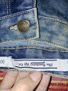 Wide Leg Denim Jeans