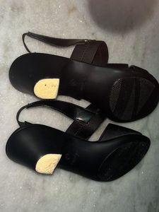 Bata Black Sandals - Size [Insert Siz