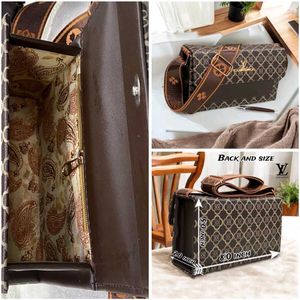 GUCCI &amp; LV BOX TYPE SLING BAG COMBO