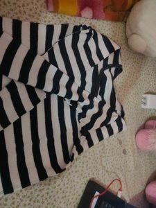 Striped Knit Top