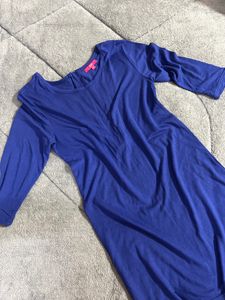 Blue Bodycon Dress
