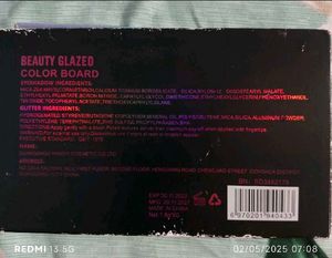 Coco Urban color Board Eyeshadow Palette