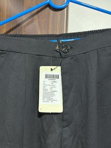 High Rice Plated Black Trouser By FITHUB