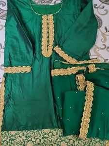 Heavy Wedding Pure Banarsi Gharara