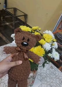 Crochet Handmade Mr Bean Teddy