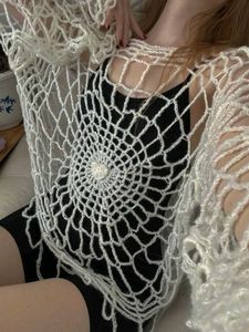 Aesthetic Crocheted Spiderweb Overtop