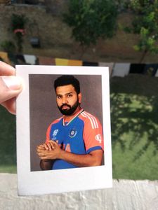 Rohit Sharma Cricket Poloroids