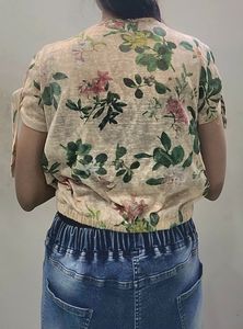 Floral Crop Top