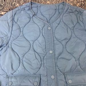 Light Blue Quilted Jacket🩵