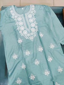 Elegant Embroidered Kurta
