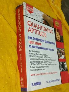 Quantitative Aptitude - Dr. R.S. Aggarwal