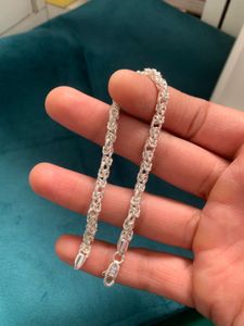 pure silver men’s Bracelet (wt:-11.700g)