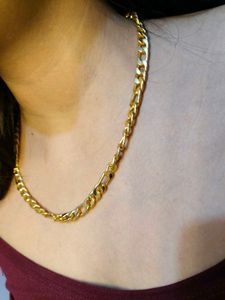 Gold Figaro Chain Necklace