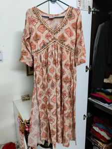 Pink Alia Cut Kurti