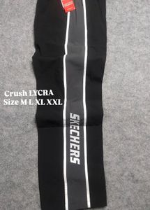 Skechera Crush Lycra Fabric Straight Fit Lower
