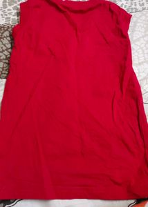 Red Shirt, Tshirt, Sleeveless And Blue Tshirt
