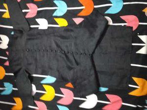 Plain Long Black Kurta for Women