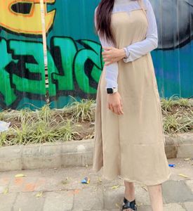 Cute Beige Sundress