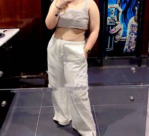 Grey 2XXL Crop Top