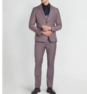 Mauve Formal Suit For Man