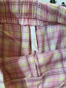 Pink Plaid Skort