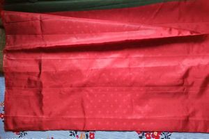 Red &amp; Gold Patterned Saree