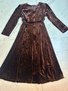 Velvet Midi Dress