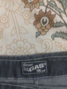 GAS Denim Mini Skirt