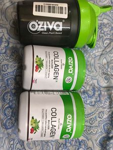 Oziva Collagen Builder  Pack Of 2 With Shaker Free