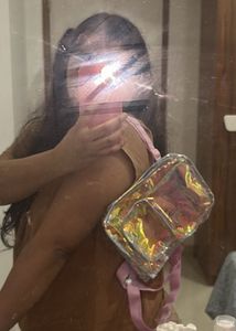 Holographic Clear Mini Backpack