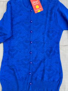 Blue Glazia Cardigan