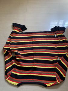 Striped Long Sleeve Top| used only 1time