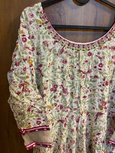 Floral Print Kurta long