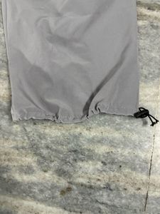 Grey Baggy Fit Cargo Pants