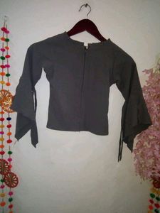 Top With Plazzo