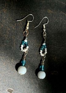 cute Y2K beaded dainty earrings