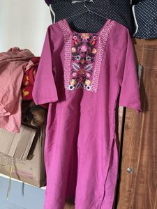 Embroidered Kurta