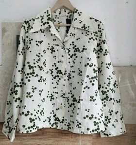 Light Green Formal Shirt For Women